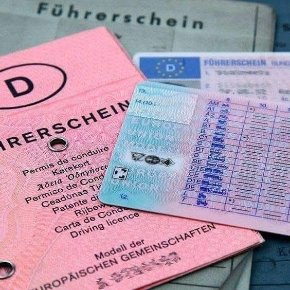 Führerschein Dokumente
